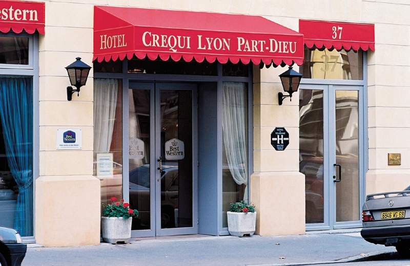 Best Western Crequi Lyon Part Dieu Bagian luar foto